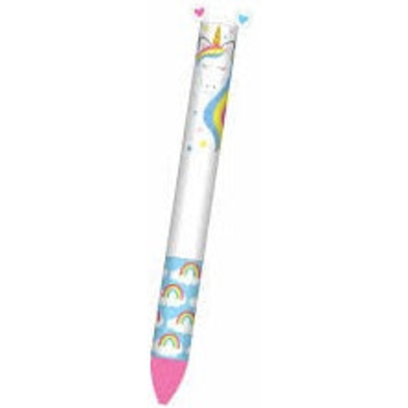 Twice as Nice Pen - White Unicorn