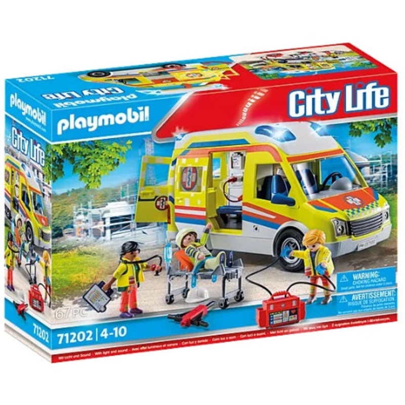 City Life Ambulance with Lights and Sound
