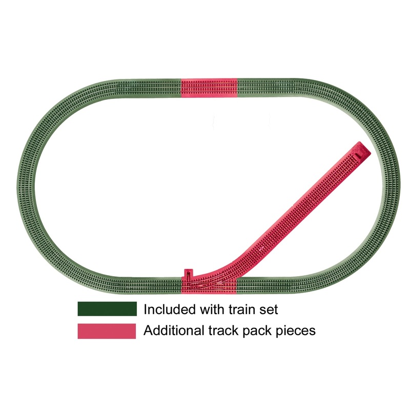 FasTrack Siding Track Add-on Track Pack