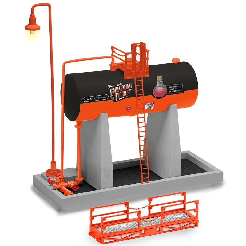 Halloween Elevated Oil Tank