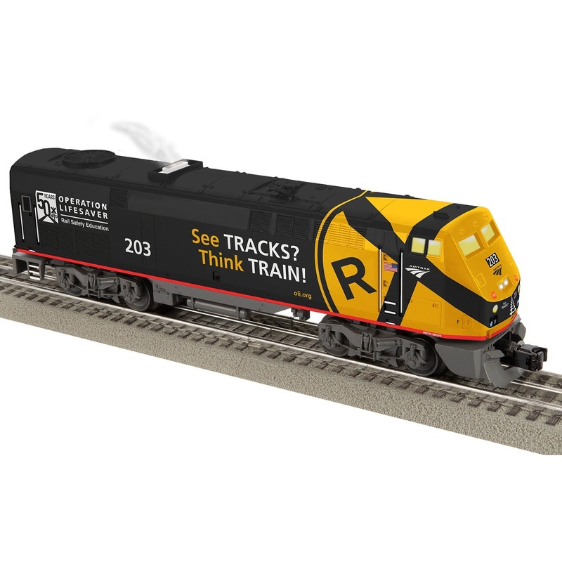 O Amtrak Genesis Operation Life Saver #203