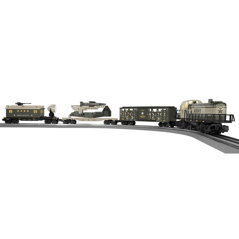 O Army Freight LionChief Set