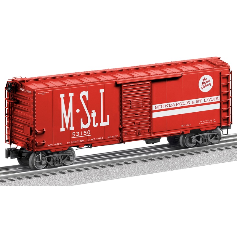 O M&St.L Grain Door Boxcar