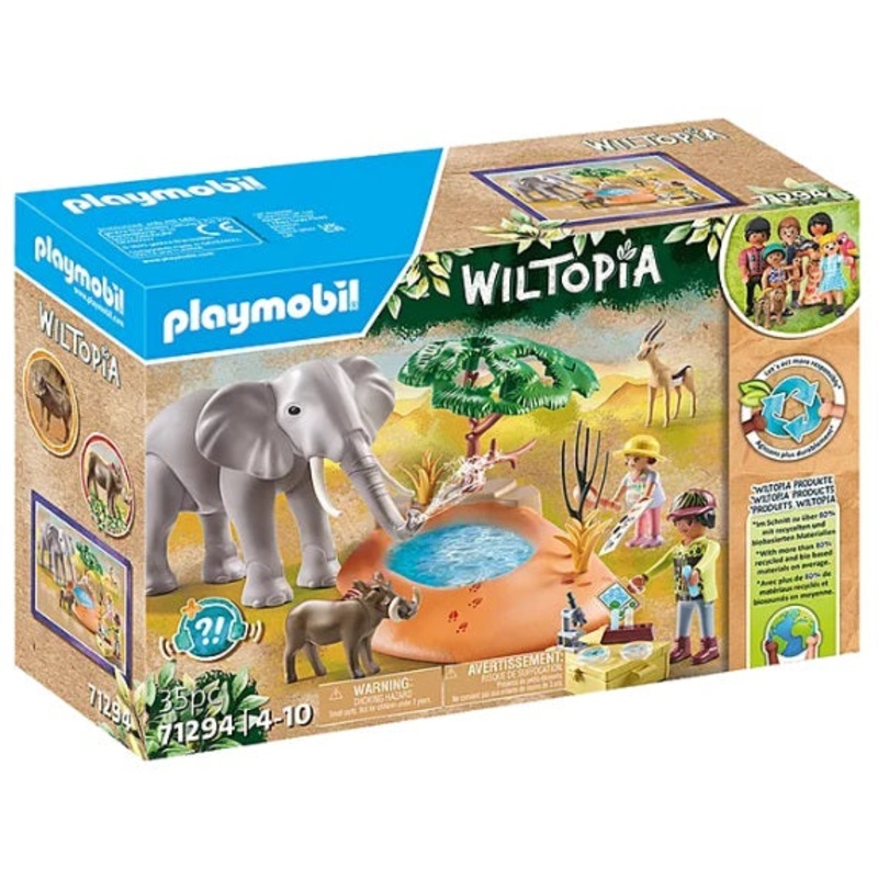 Wiltopia Elephant at the Waterhole