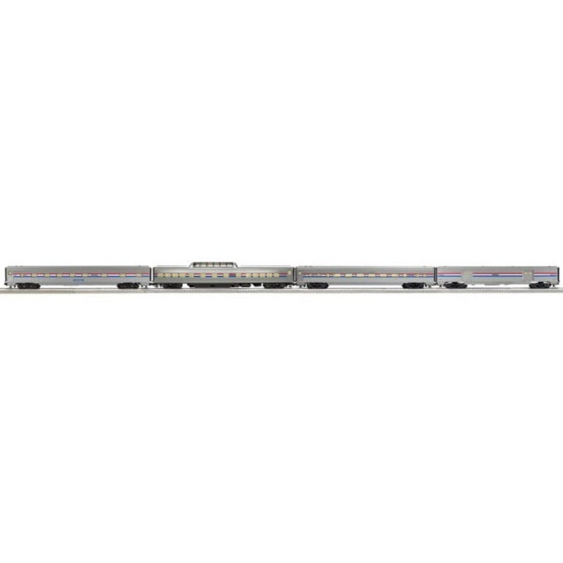 O Amtrak Phase III 21' Passenger Set (4-Pack)