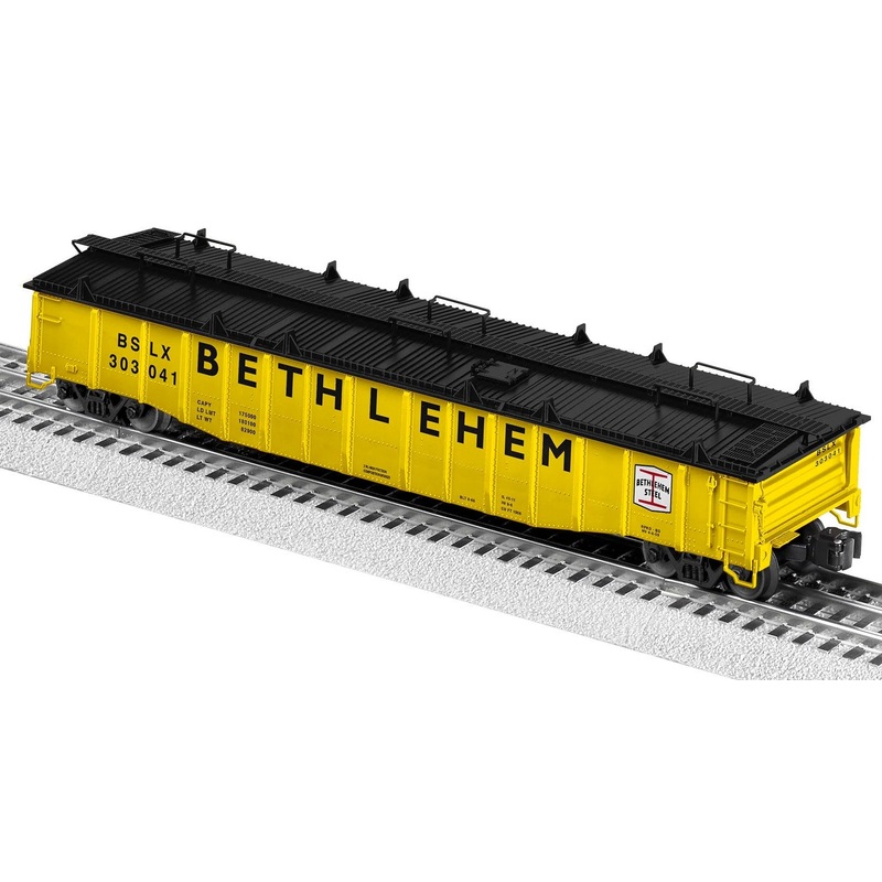 O Bethlehem Steel PS-5 Gondola with Covers #303041