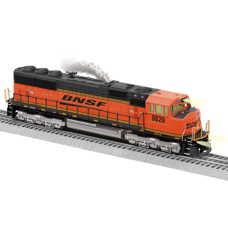 O BNSF Superbass SD70MAC #9829