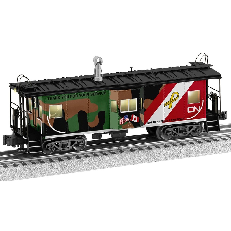 O Canadian National Veterans Bay Window Caboose