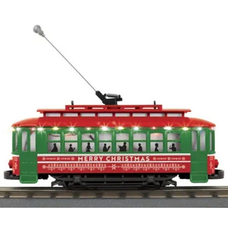 O Christmas Bump-n-Go Trolley With LED Lights No. 1225