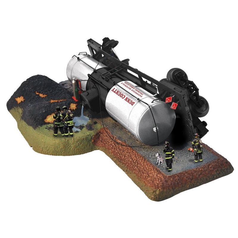 O Firefighter Tank Car Accident Training