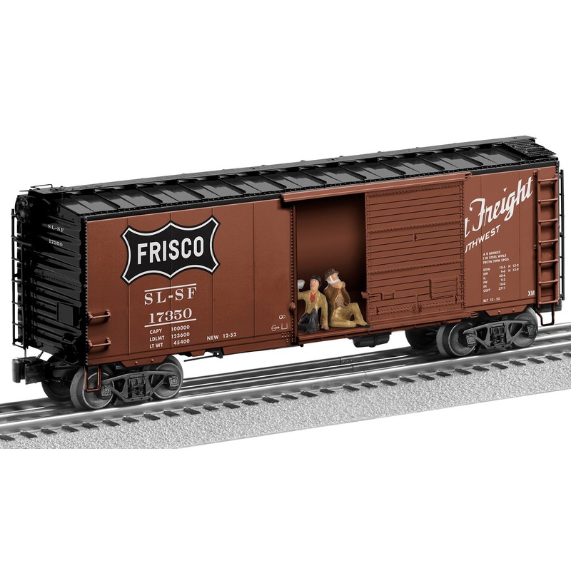 O Frisco Hobo Boxcar #17350