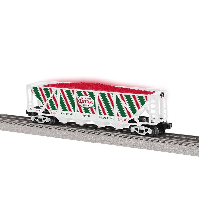 O North Pole Central Illuminated Hopper