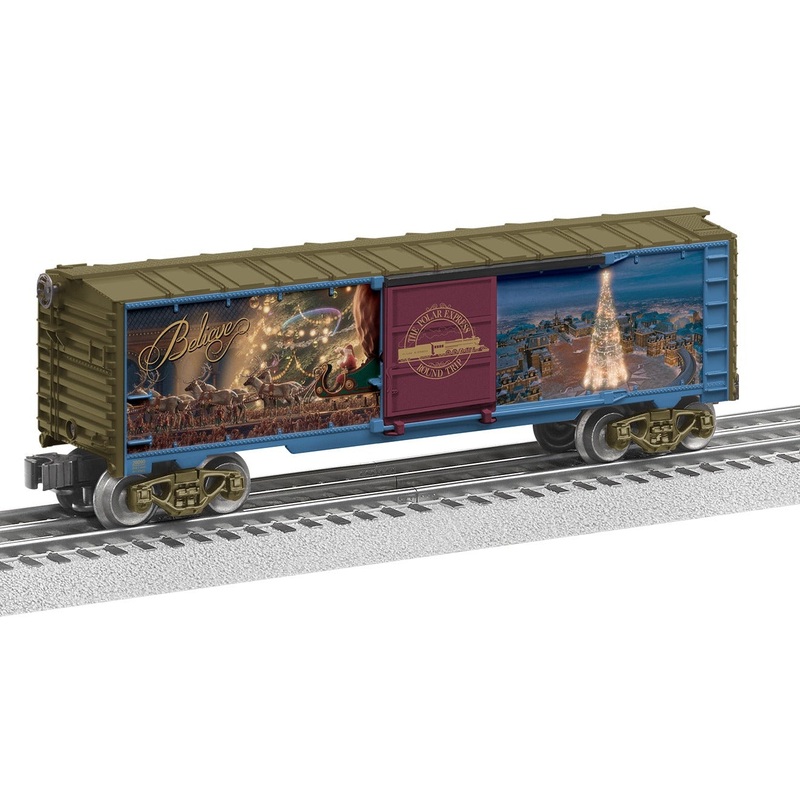 O The Polar Express Illuminated Boxcar