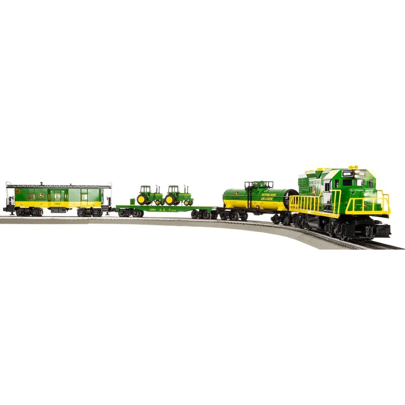 O John Deere GP38 Freight Lionchief Set