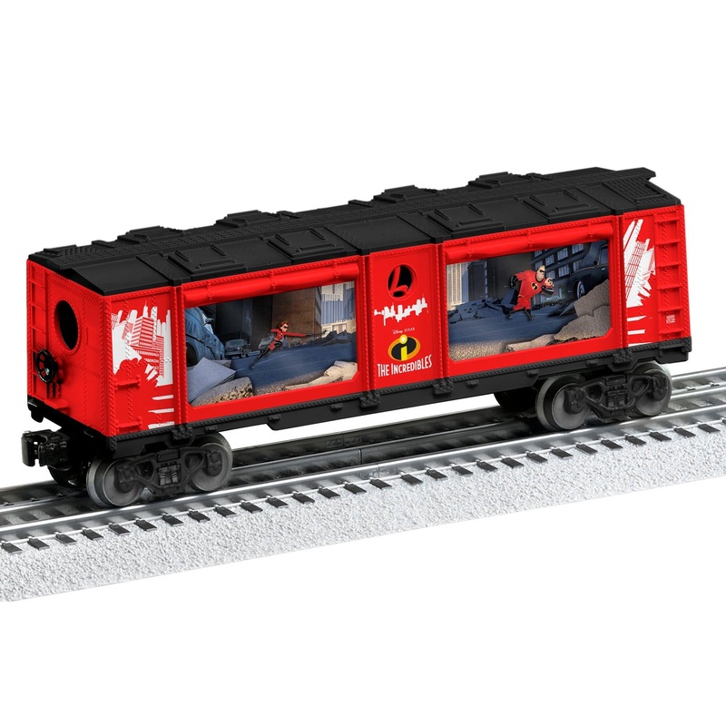 O Pixar/Disney The Incredibles Operating Boxcar