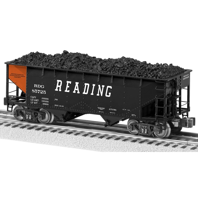 O Reading Die-cast AAR 2-Bay Hopper 2-Pack