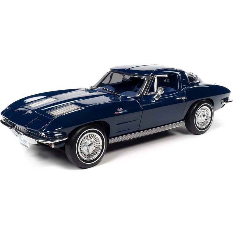 1/18 1963 Chevrolet Corvette Sting Ray Split Window - Daytona Blue