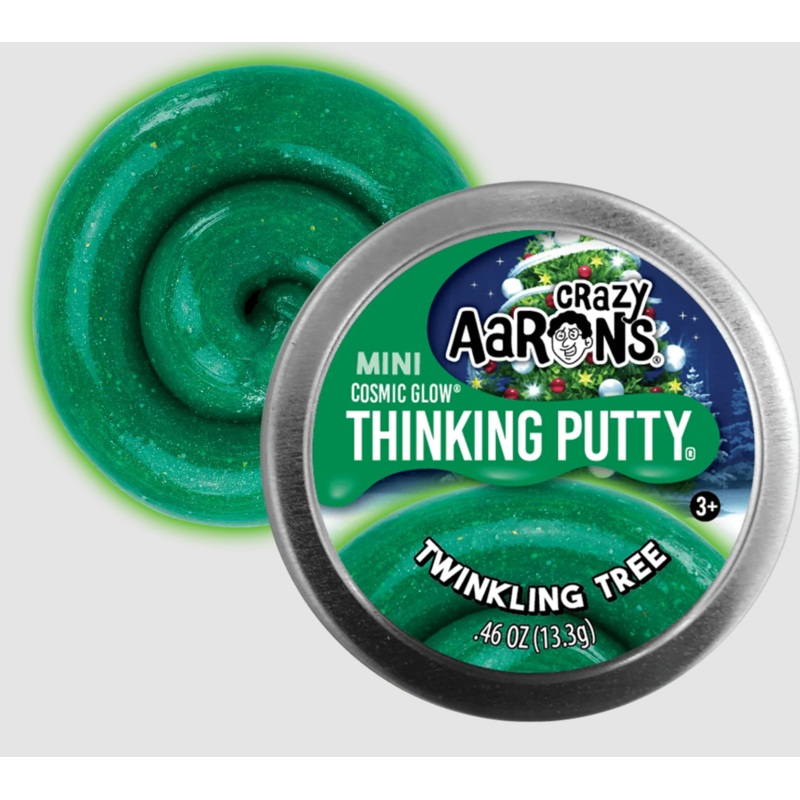 2" Twinkling Tree Thinking Putty