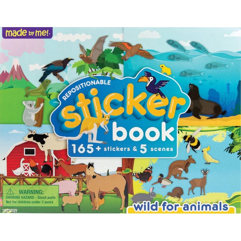 Animal Sticker Book Made by Me