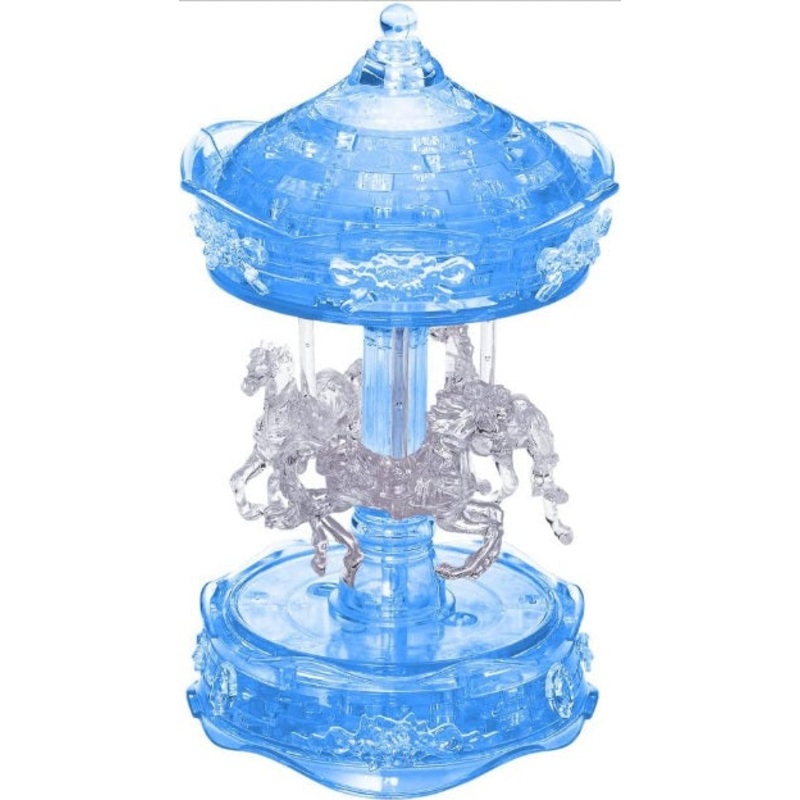 Carousel Crystal Puzzle Blue