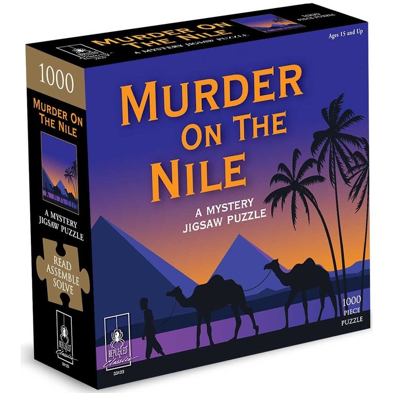 Death on the Nile 1000 pc Mystery Puzzle