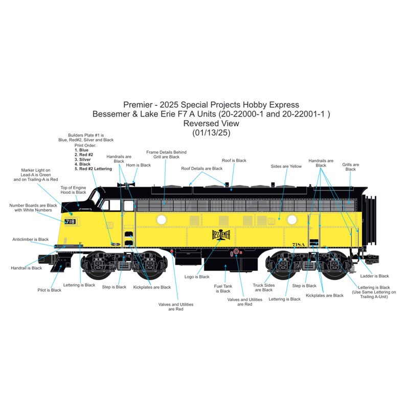 O F7 A&B B #718 Hobby Express Exclusive PRE-ORDER