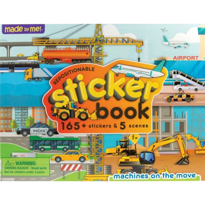 Transportation Sticker Book