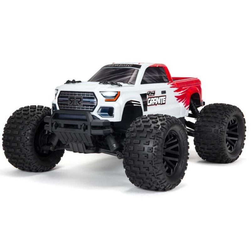 1/10 GRANITE 4WD MEGA 550 Brushed Monster Truck RTR, Red