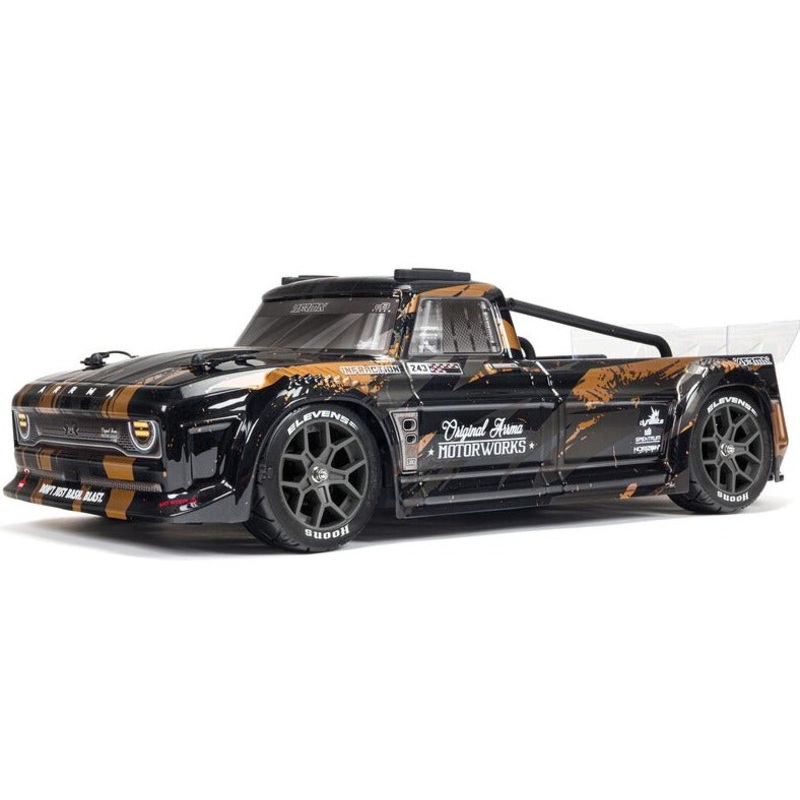 1/8 INFRACTION 4X4 3S BLX 4WD All-Road Street Bash Resto-Mod Truck RTR, Gold