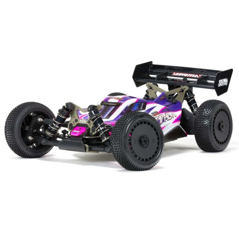 1/8 TLR Tuned TYPHON 4WD Roller Buggy, Pink/Purple