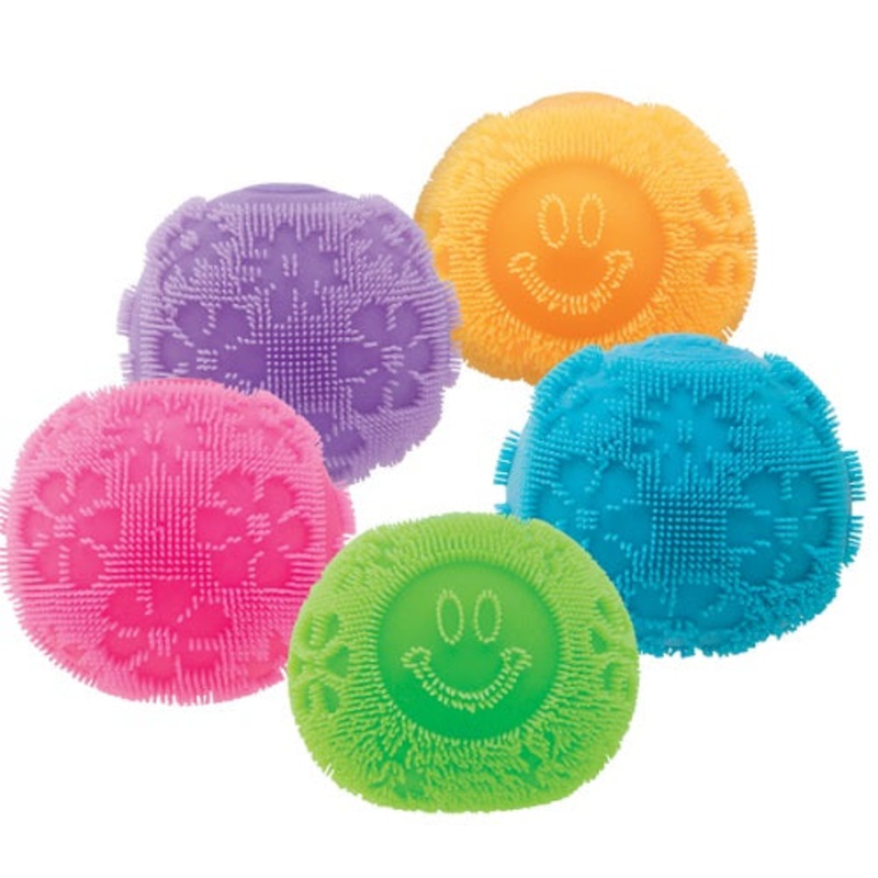 Needoh Fuzz Ball Flower Power